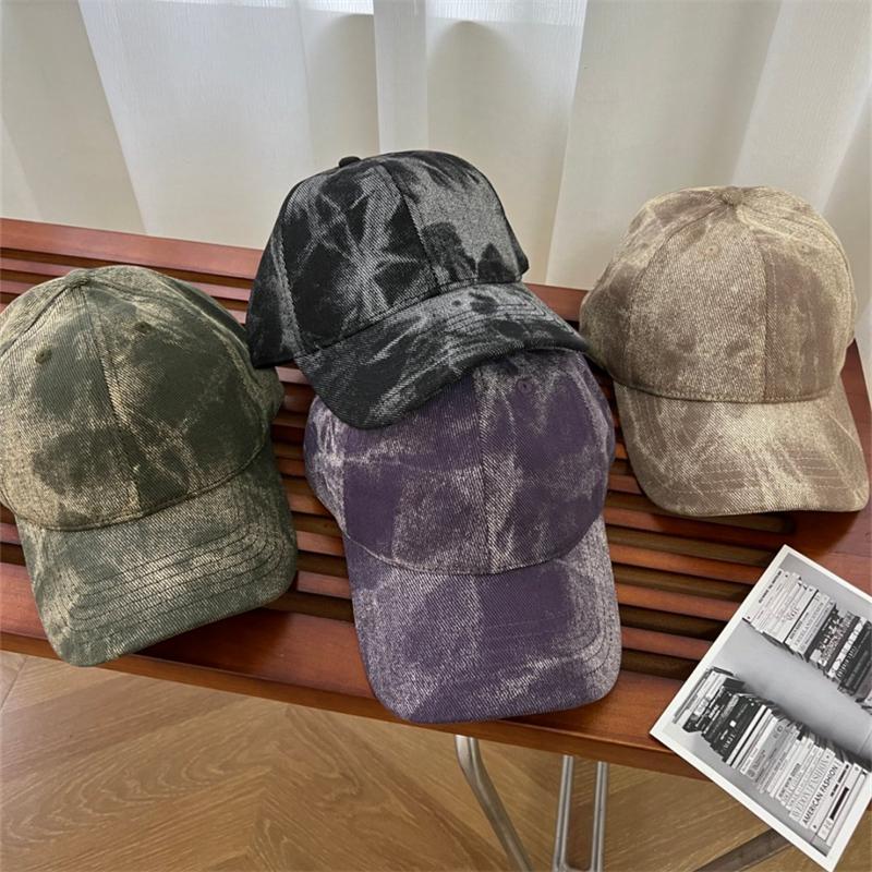 Retro Style Baseball Caps Unisex Sun Protection Korean Street Hip Hop Trendy Spring Summer Washed Casual Hat for Women And Men