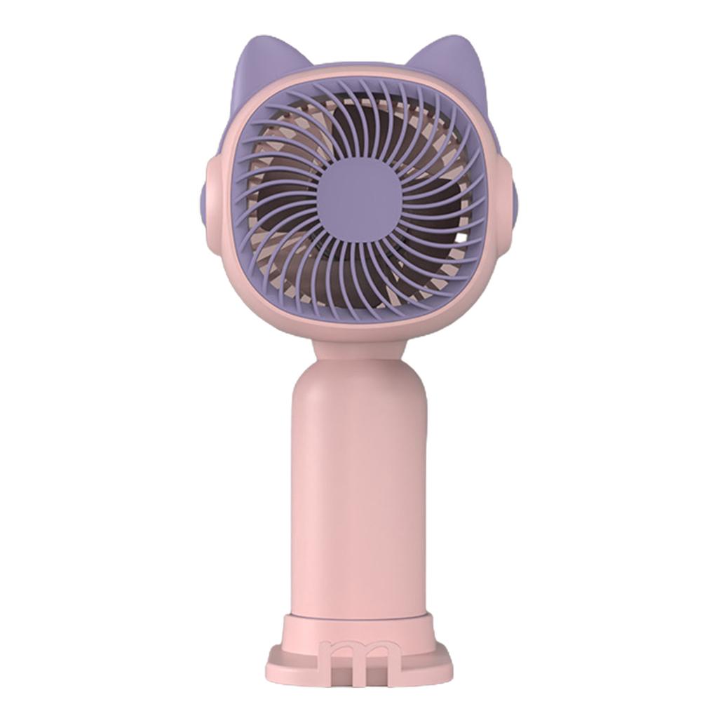 Cooling Fan 1pcs 7*4.3*15.5 Built-in Battery Charging Phone Cute Fan Fashionable Handheld Plastic High Quality