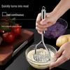 Stainless Steel Manual Potato Masher for Baby Food Supplement