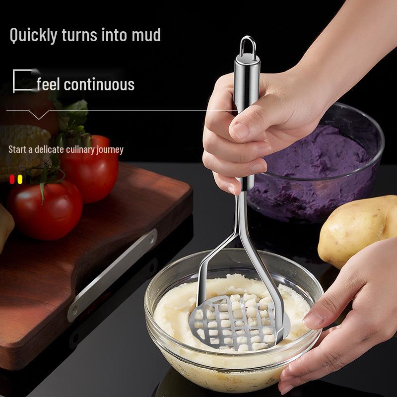 Schiacciapatate Manuale in Acciaio Inossidabile per Alimenti Complementari per Bambini