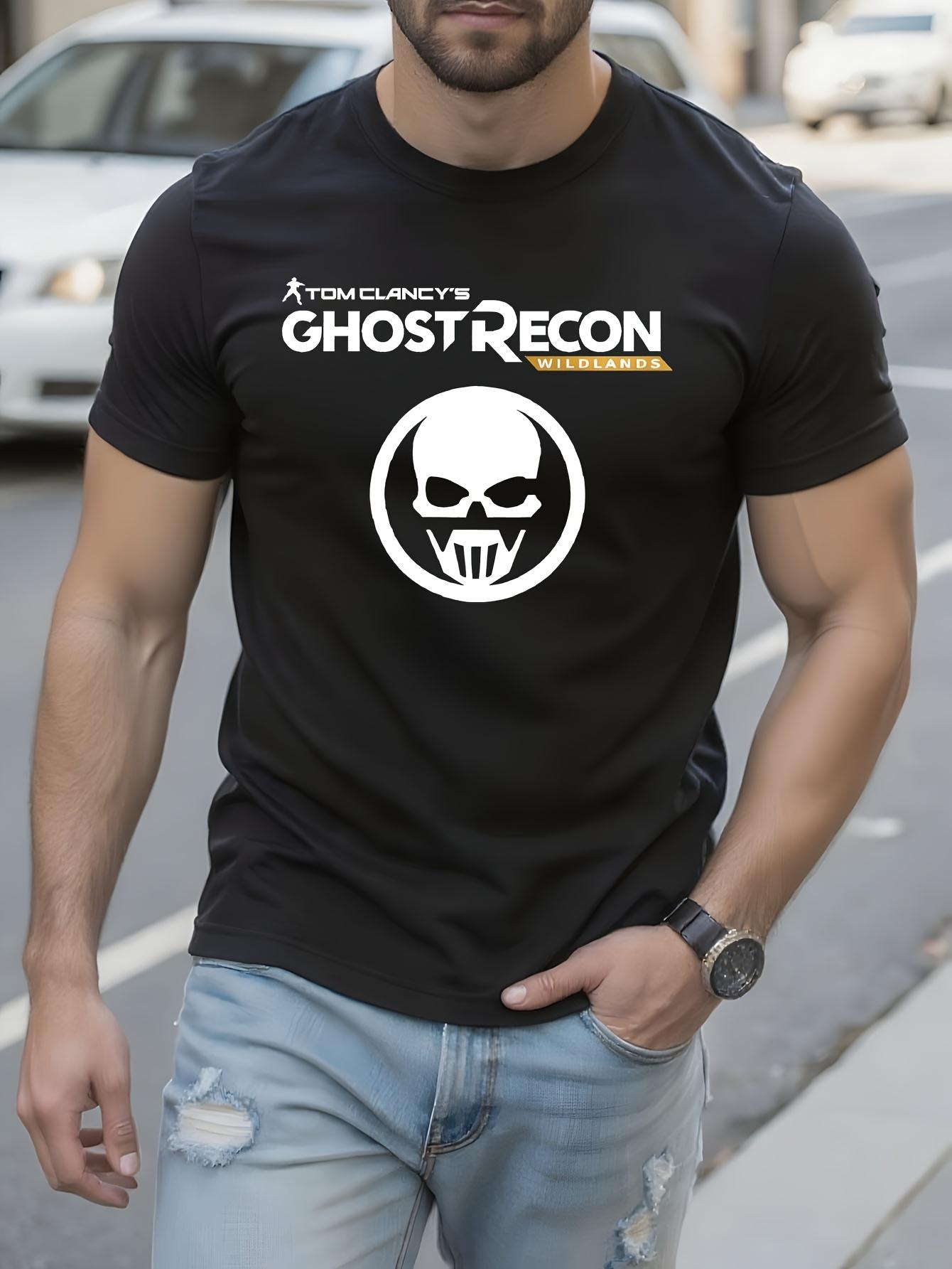 SF Recon Wildlands Gaming Tshirt Tactical Design with Sku... S