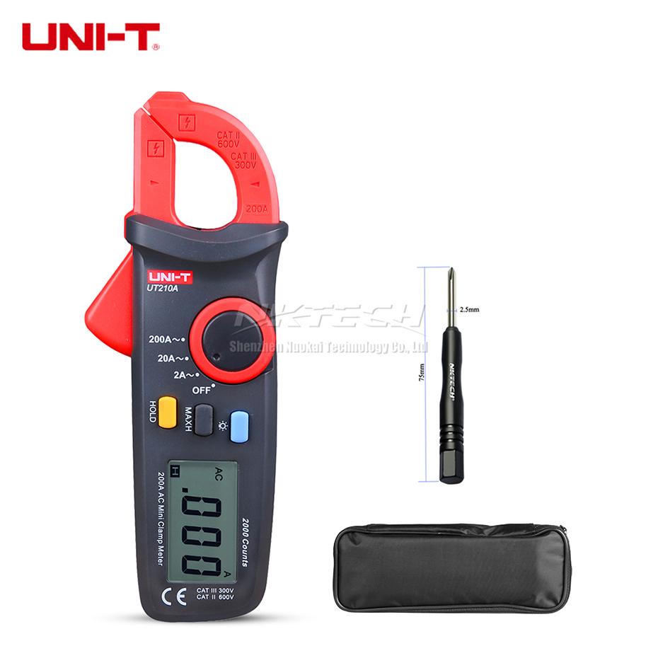 Unit Ut 210b UNI-T Digital Clamp Meter UT210D UT210E UT210C UT210B UT210A True RMS ...