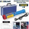 1100W Mini Flameless Electromagnetic Induction Heater With 8 Pieces Coil Kits For Auto Use Bolt Remover Repair Machine