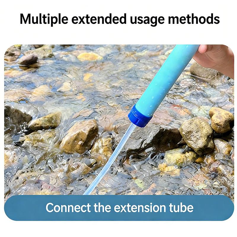 Outdoor Water Purifier Survival Water Filter Compact Portable Purifier For Camping Hiking Emergency Preparedness Water Purifier