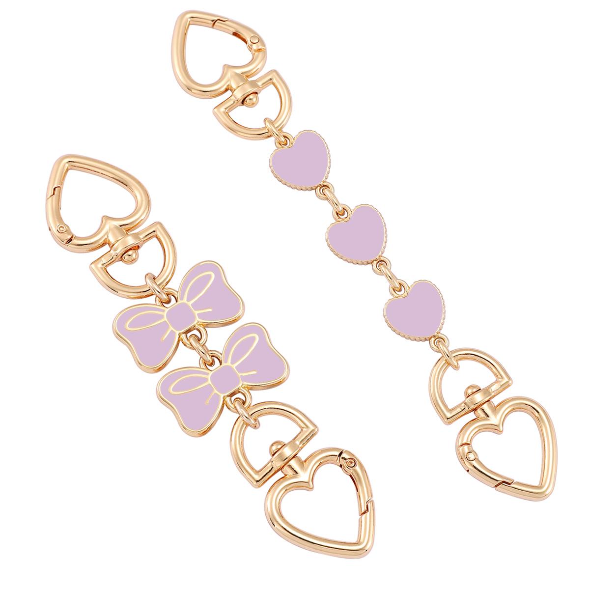 

2 шт. Удлинитель цепочки для кошелька, Удлинитель для сумки, Цепочка-удлинитель для ремешка кошелька, Аксессуары-шармы для сумок через плечо