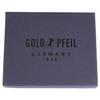 GOLD PFEIL OXFORD Men's Bifold Wallet In Genuine Leather, Black and Burgundy, GP10518 (Burgundy)