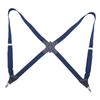 Suspenders for Men Women Trouser Pants Braces x Shaped 2.5cm Width Portable Elastic Straps for Wedding Costume Party