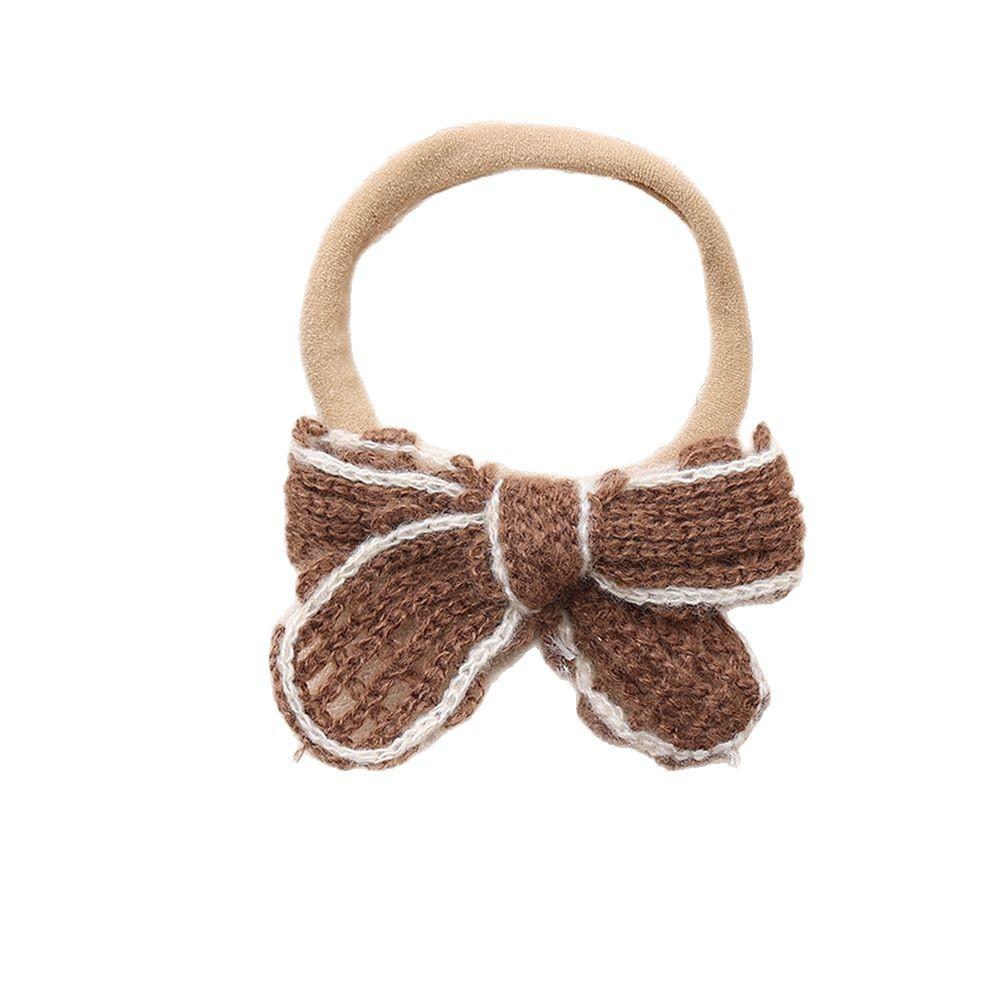 Children'S Hair Accessories Baby Cotton Bow Headband Elastic Nylon Baby Headband