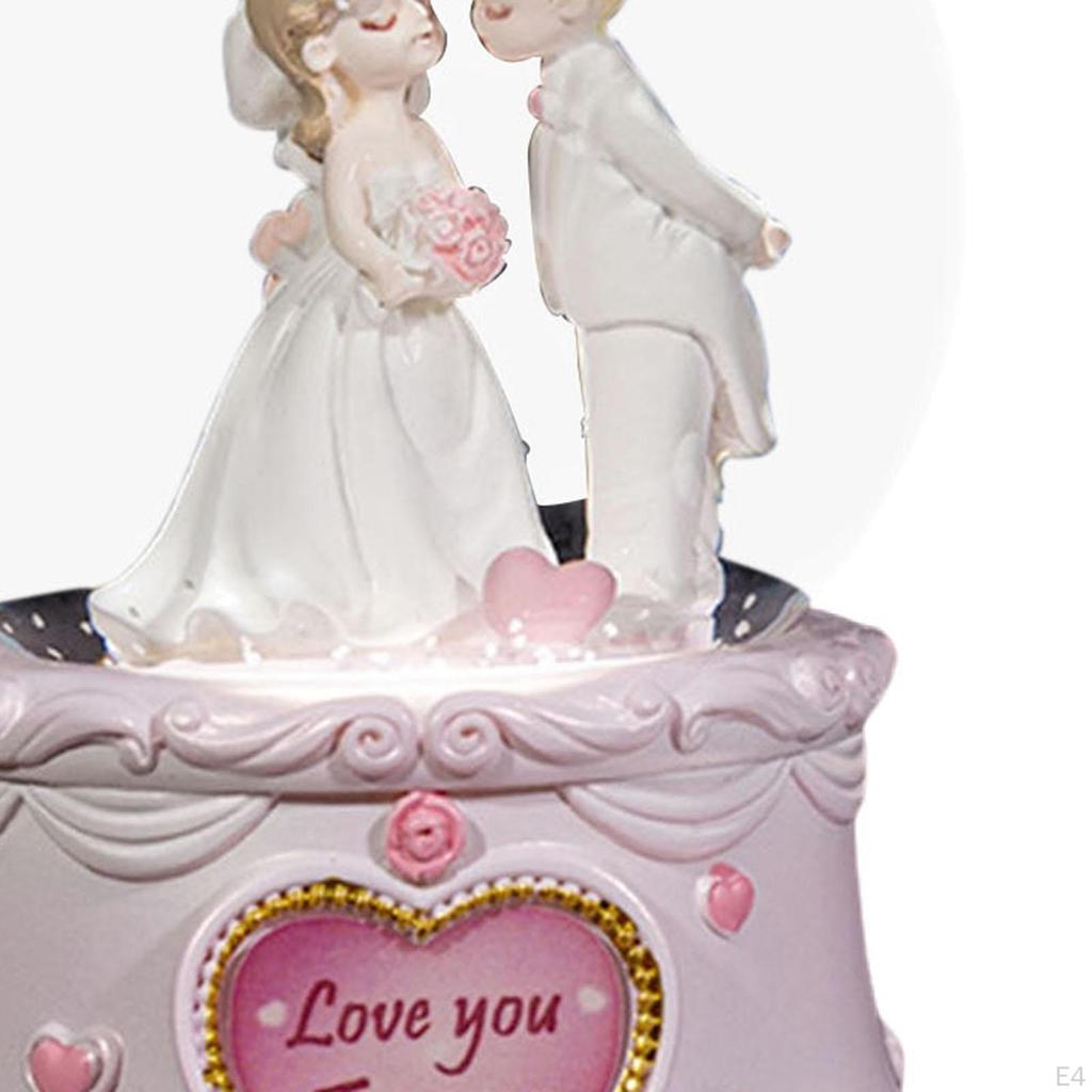 Crystal Ball Ornament Tabletop Display Piece for Wife Couple Thanksgiving Year