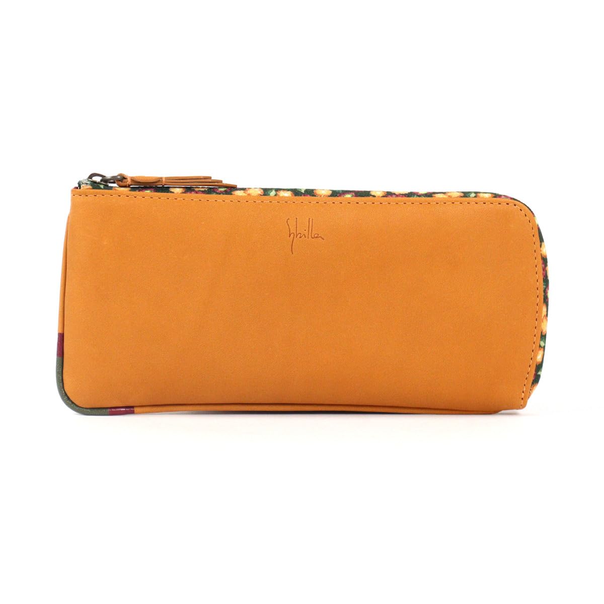

Thin zipper long wallet 5470464 [Sibilla] L-shaped (Mustard (53))
