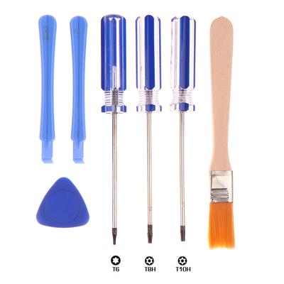 7 pezzi/set antimanomissione foro riparazione apertura strumento per Xbox One 360 Ps3 Ps4 Ps5 serie cacciavite Torx T6 T8 T10 cacciavite