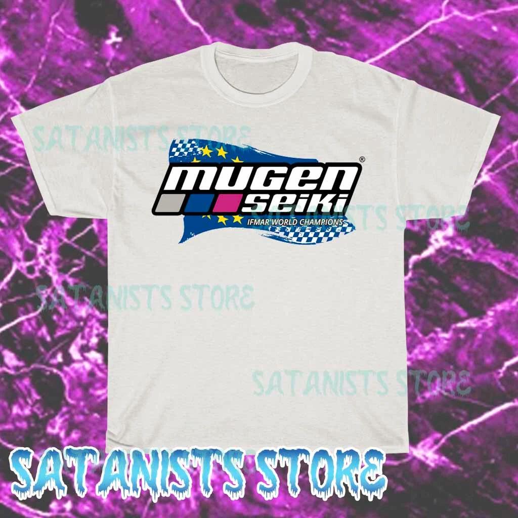 Новая мужская серая футболка Mugen Seiki Racing забавная размеры от S до 5XL XL