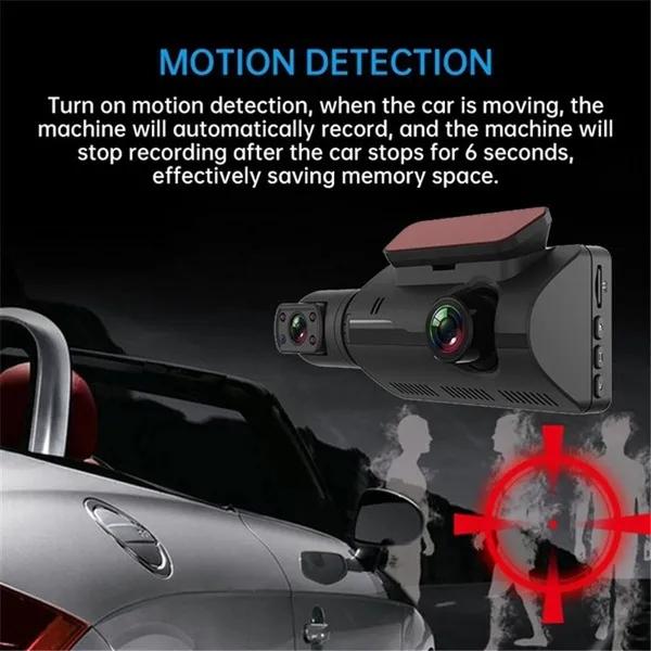 Upgrade Dual Lens Car DVR Dash Cam Video Recorder G-Sensor 1080P Front and Inside Camera DVR/Dash Camera Car Electronics