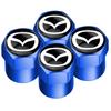 Car Tire Wheel Valve Caps Cover + Suede Car Key Chain Ring Keychain For Mazda CX3 CX-5 CX5 CX7 CX9 MX5 Axela ATENZA Accessories FF2