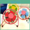 Stylish Usb Small Fan With Aluminum Blades For Quiet Desktop Office Use