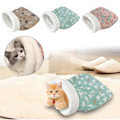 Pet Winter Sleeping Bag, Pet Indoor Sleeping Bag, Cozy Pet Cave Tunnel Bag, Cute Pet Indoor Sleeping Bag, Wrap Comfortable Winter Sleeping Bag
