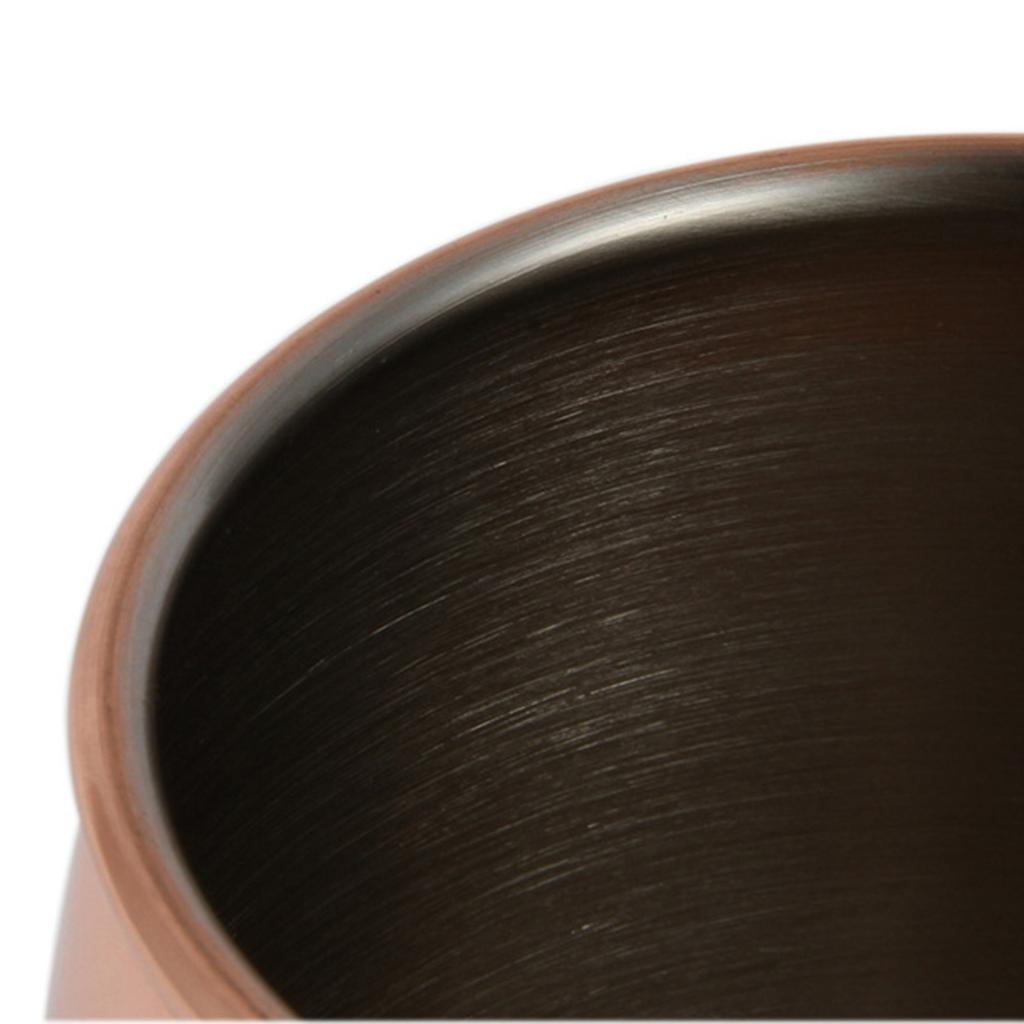 Tazza Moscow Mule con manico in acciaio inox 550ml, martellata, tazza da cocktail creativa
