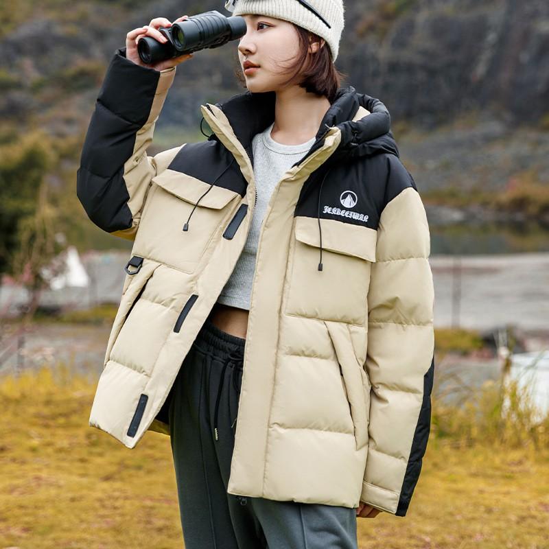Womens Down Jacket Winter Warm Hooded Parka Outdoor Sport Casual Long Coat 90% Duck Fill
