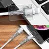 5Pcs Soft Silicone Charger Cable Winder Fast Charging Cable Protector Sleeve For Phone Data Cord Clear Case Clip