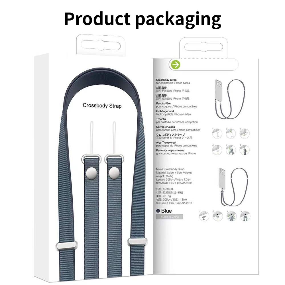 Hülle Magnetisches Umhängeband Crossbody Verstellbares Nackenband Multifunktionales Umhängeband Für IPhone 17 Magnetisches Umhängeband Für iPhone17 Pro Zubehör