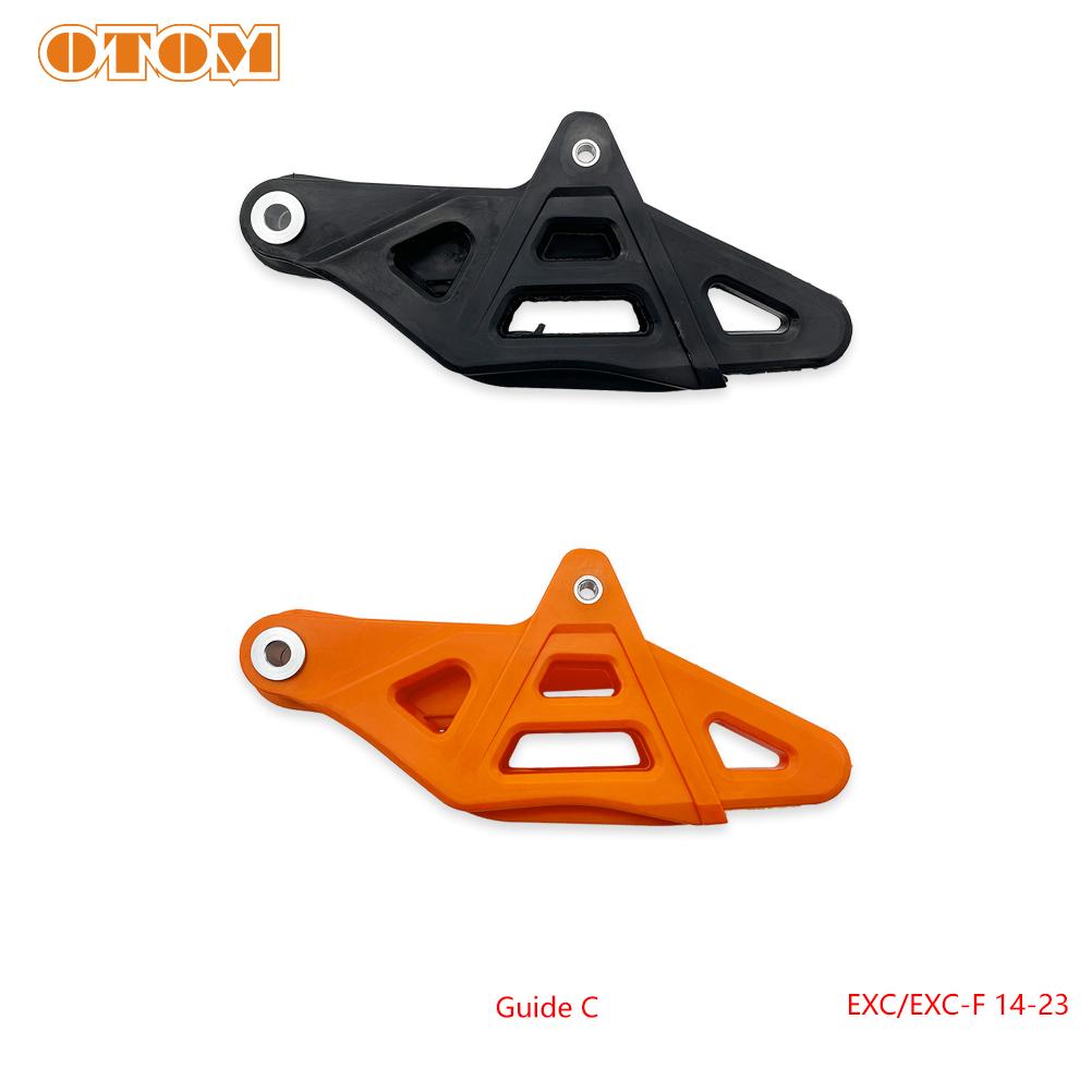 OTOM For KTM HUSQVARNA GASGAS Motorcycle Chain Guide Guard Chain Slider Up SX XCF EXC-F FE TC TE MC 125-500 Dirt Bike Accessory
