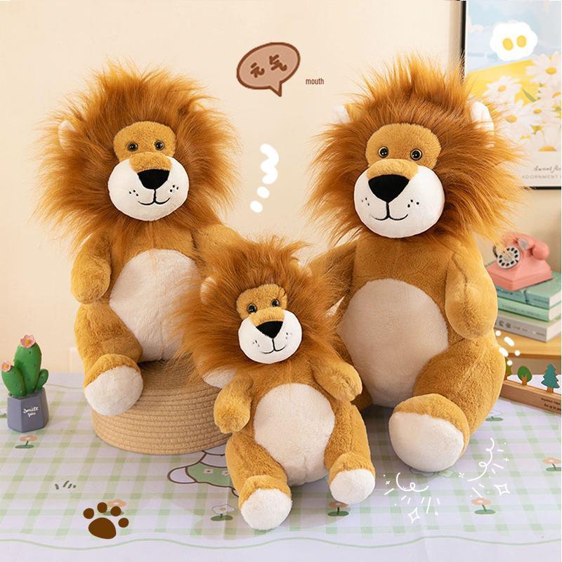 Jungle Animal Plush Lion Doll - Birthday Gift