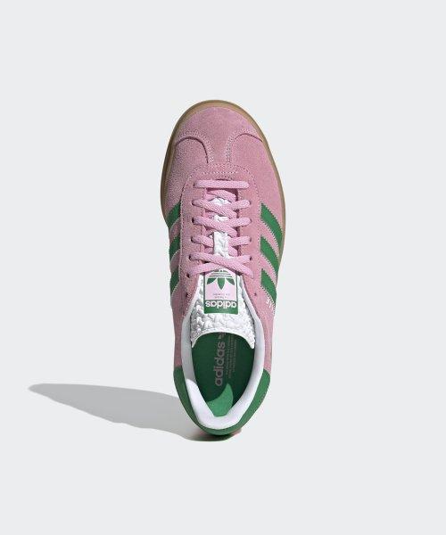 [Adidas] Gazelle Bold - Pink:Green IE0420