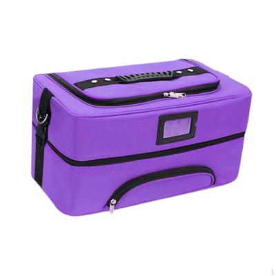 Makeup Bag Make Up Organizer Waterproof,with Divider,Professional,Makeup Case,Nail Polish