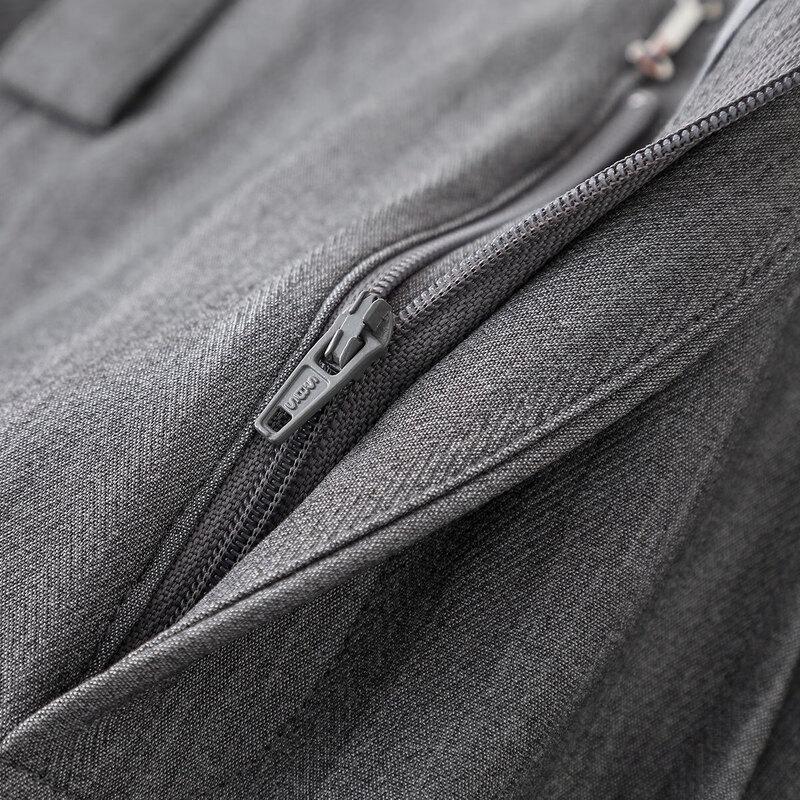 IHIMI Women's High-Waist Straight Leg Suit Pants