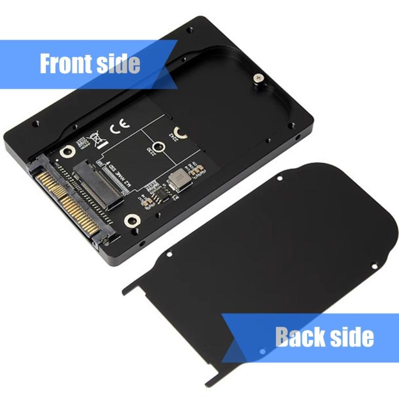 PCIe3.0 M.2 NVMe Solid Disk Converter With Heat Dissipation For U.2 SFF 8639 Mainboard Compatibility