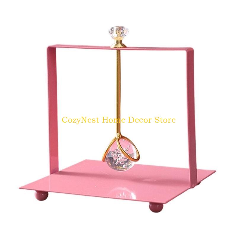 92MF Crystal Tissue Holder French Square Round Design Multipurpose Home Decors
