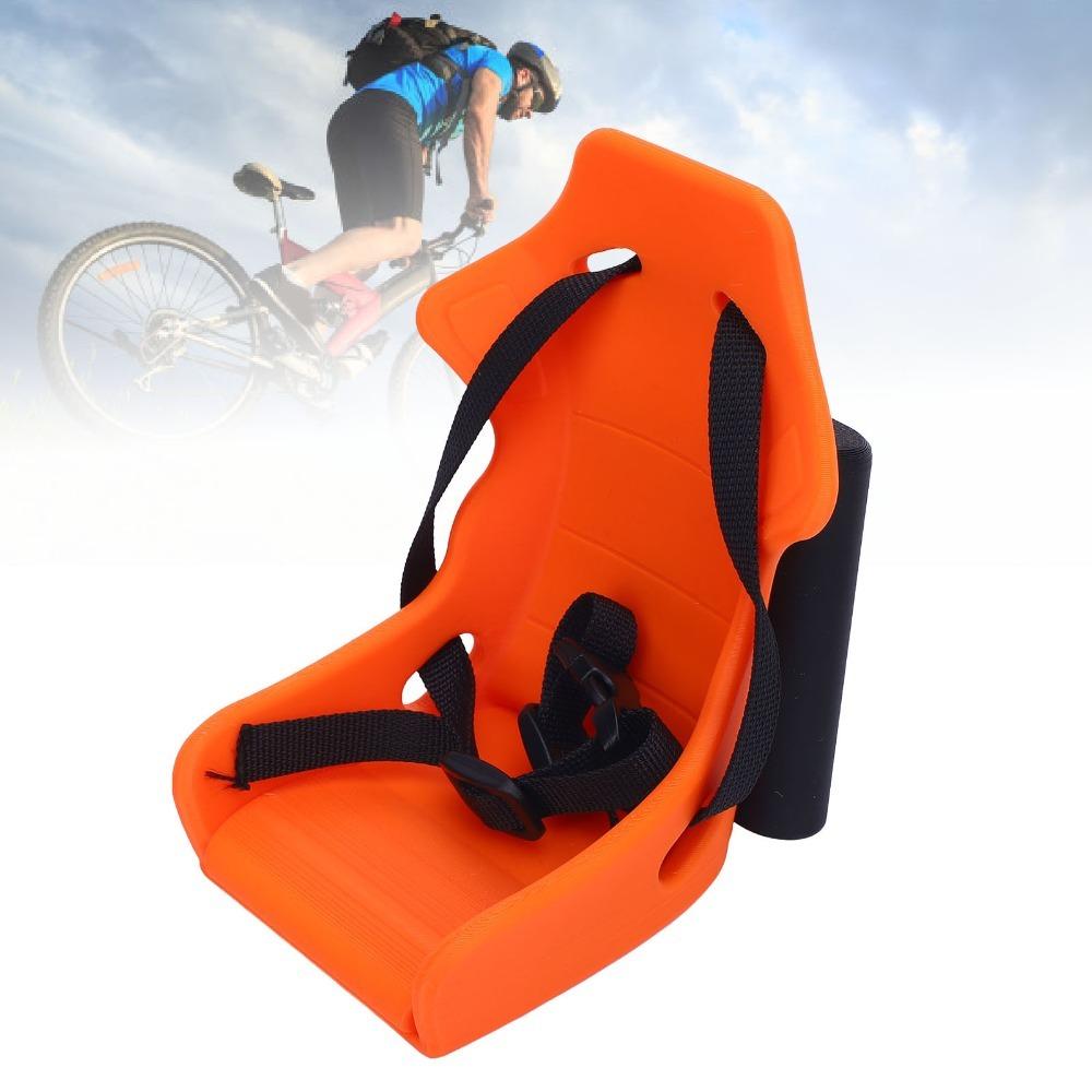 Front Mount Bike Doll Carrier Adjustable Strap Doll Bike Carrier Doll Bike Seat Bike Riding оранжевый