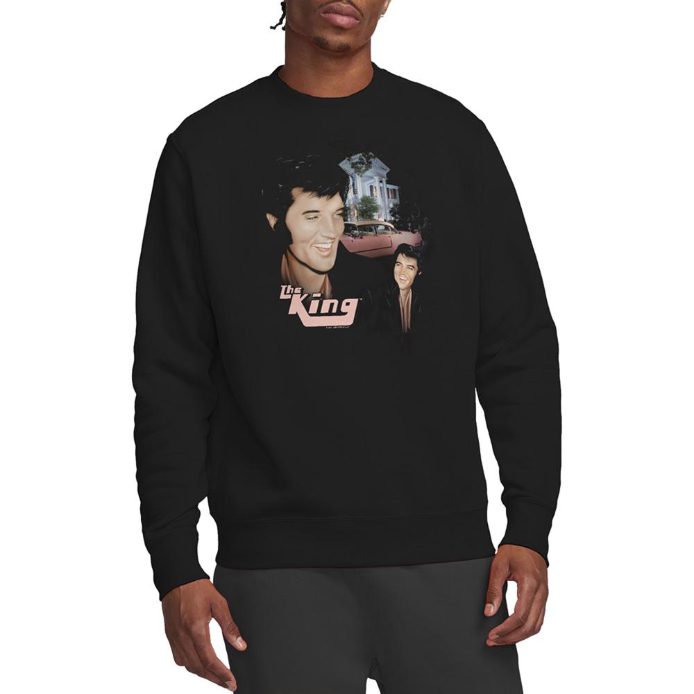 Elvis Presley Unisex Adult Home Sweet Home Sweatshirt