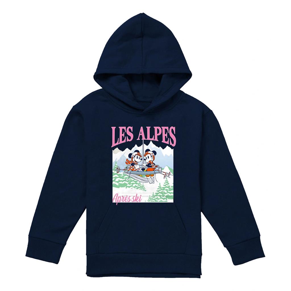Disney Childrens/Kids Les Alpes Mickey Mouse Hoodie