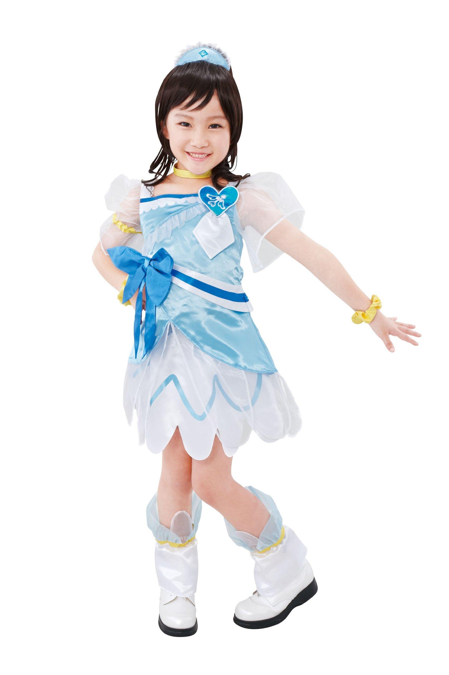 

PreCure Cure Diamond Character Costume for Girls DokiDoki! синий