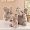 Plush Simulation Elephant Toy Cute Cartoon Girl Children Birthday Gift Holiday