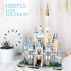 Challenge Moon Palace Castle Yz Mini Blocks Architecture Beautiful House Brinquedos Diy Toy Girls Christmas Gifts New Year