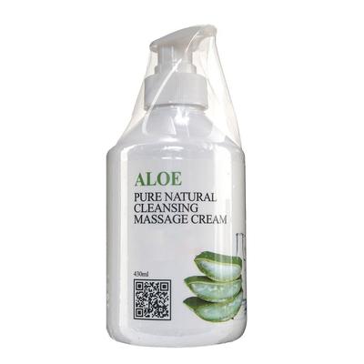 ZSXREFST Aloe Cleansing Cream 430ml To Remove Makeup Residue