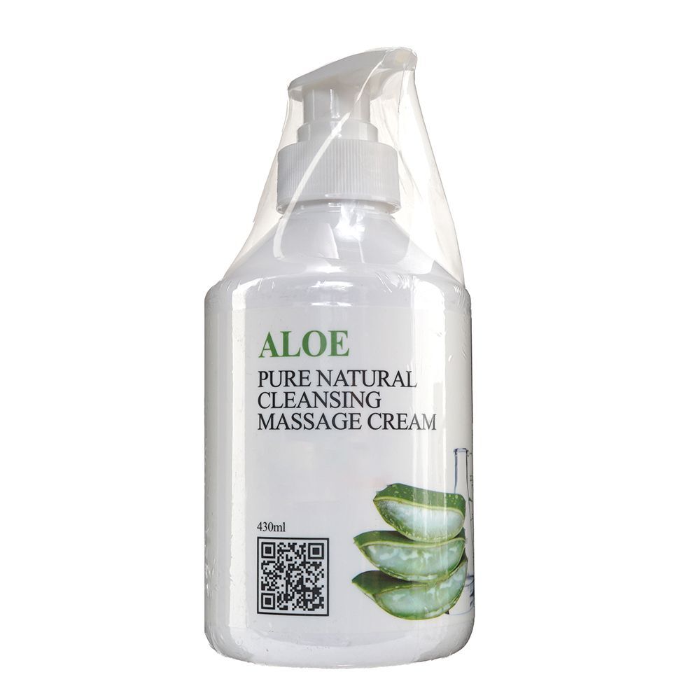 ZSXREFST Aloe Cleansing Cream 430ml to remove makeup residue