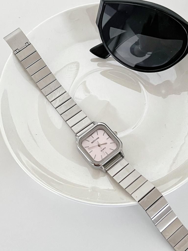 Simple Square Watch Women'S Fashion Light Luxury Exquisite Niche Trend Female College Student Women'S Watch