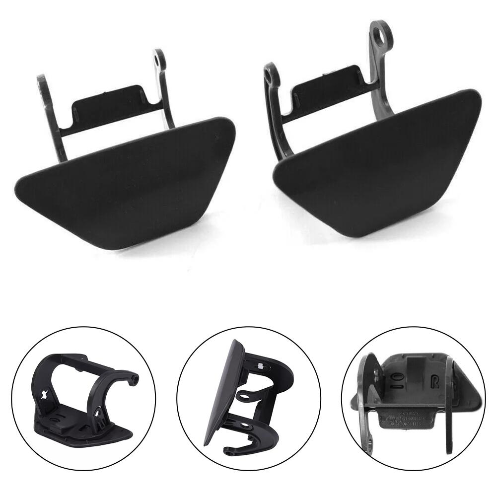 1 Ζεύγος Ακροφύσιο Ψεκαστήρα Πλυσίματος Προβολέων Εμπρός Προφυλακτήρα Αυτοκινήτου Κάλυμμα Καπάκι Για BMW Σειρά 5 F10 F11 10-13 Αξεσουάρ Αυτοκινήτου