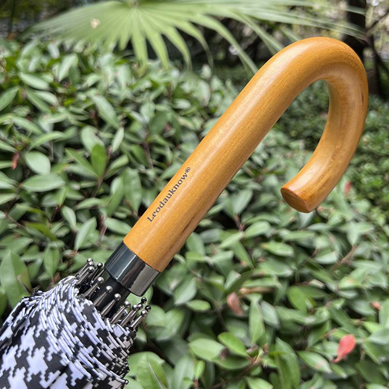 Деревянный зонт 16 К для женщин и мужчин — фото 3