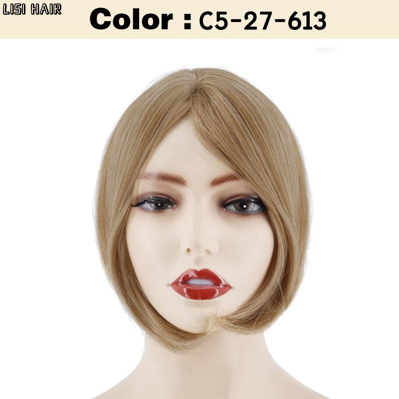 

XINRAN Синтетический парик Короткие средние прямые волнистые черные парики для женщин Женский повседневный парик для вечеринок 25cm