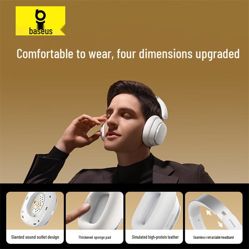 Baseus H1 Pro Over-Ear Wireless Headphones