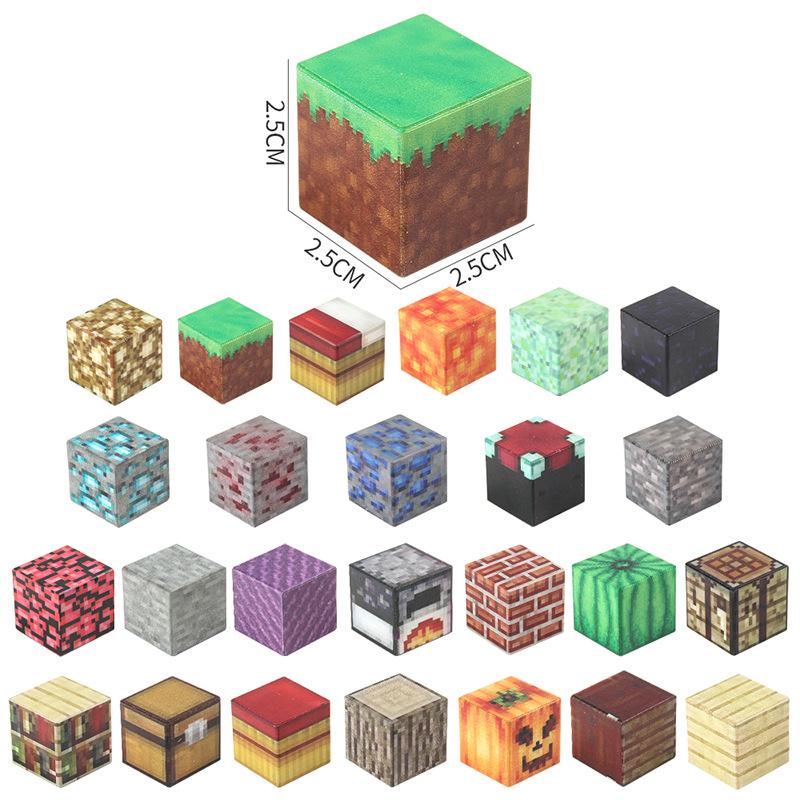 Supply 2.5Cm Square Diy Build Puzzle Magnetic Building Block Educational Toy