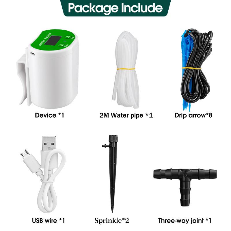 Smart Automatic Drip Irrigation System for Potted Plants and Gardens