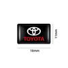 2026 Nytt För Toyota 4/10st Bilinteriördekaler Emblem Auto Styling Dekorationstillbehör För Toyota Rav4 Yaris hilux prius a