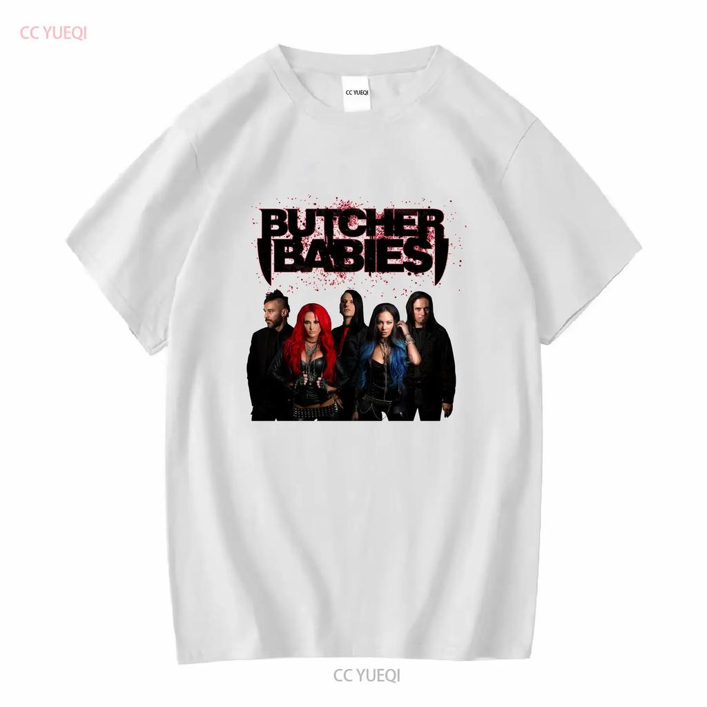 Reprinted Butcher Babies Cotton Black Unisex T Shirt S To 2345xl Fans Be615 Vintage Washed Fashion Slightly Comfortable Versatile