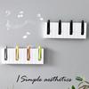 Piano Keys Hook Hanger Wall Mounted Coat Hanger Creative Wall Decoration For Home Living Room Bedroom Decorative Hooks