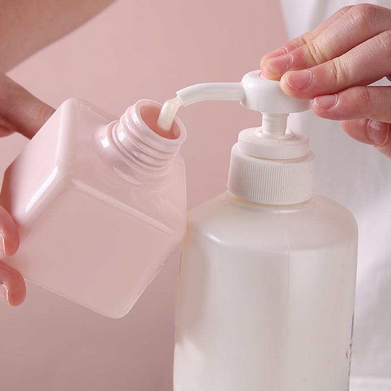 200/300Ml Press Pump Bottle Liquid Lotion Dispenser Plastic Refillable Bottles Empty For Travel Shower Gel Soap Container